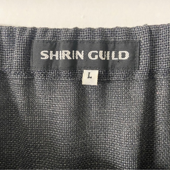 Shirin Guild Straight Dark Gray Maxi Wool Skirt - Picture 2 of 14